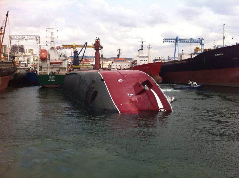 Lilly Johanne Shipwreck Turkey ÇELİKTRANS