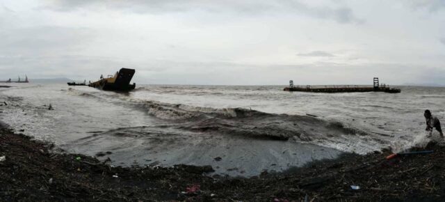 Barges off Batangas