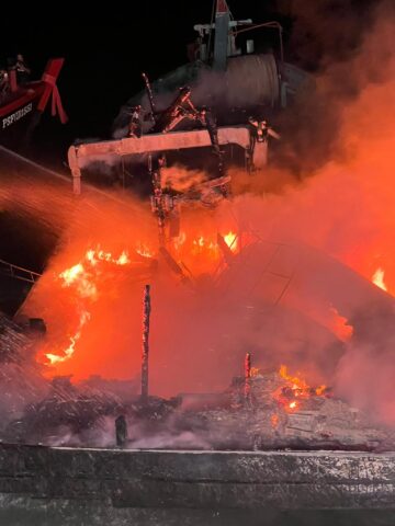 Pantai Remis Fire