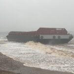 Barges Aground
