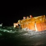 Capsized off Cheonlipo